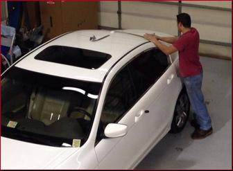 Daniels Auto Glass can professionally apply a flawless tint to auto glass in Bassett, VA.